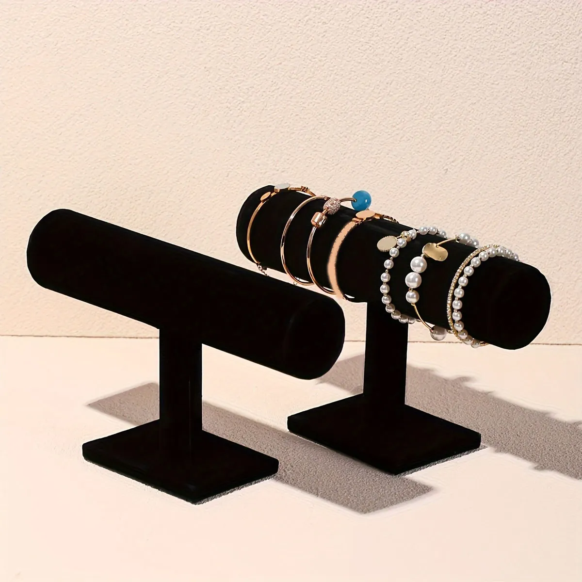 1pc T-Shaped Bracelet Stand, Bracelet and Necklace Display Stand, Watch Storage Stand, desktop Vertical Jewelry Stand