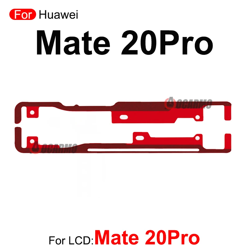 لاصق أمامي لهاتف هواوي ميت 60 برو 20 40 30 برو 40PRO شاشة LCD ملصق الشريط الغراء استبدال أجزاء