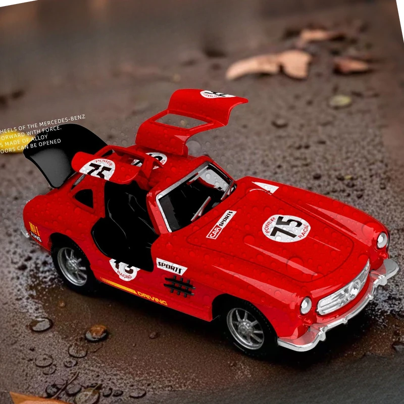 

Original Box Children's Gift Toy Car Pull Back Car Inertial Car Model Collectibles 1:32