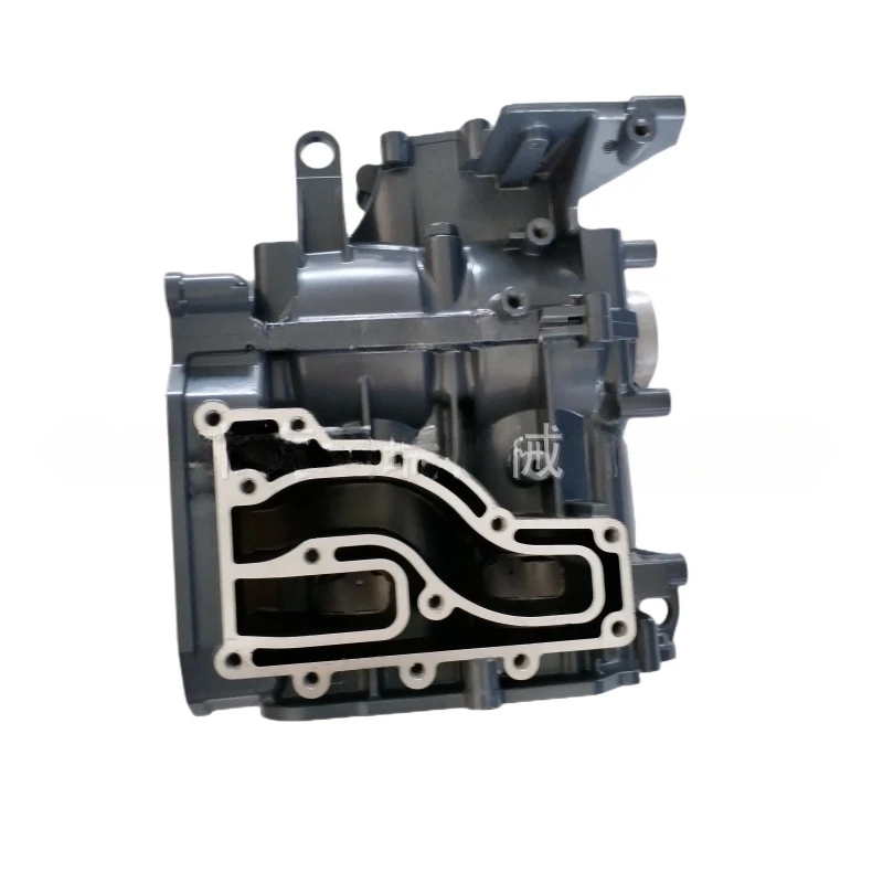 63v cabeça do cilindro do motor de popa caixa de escape capa interna caixa de escape capa externa para yamaha 15hp 6e7-11111-01-1s