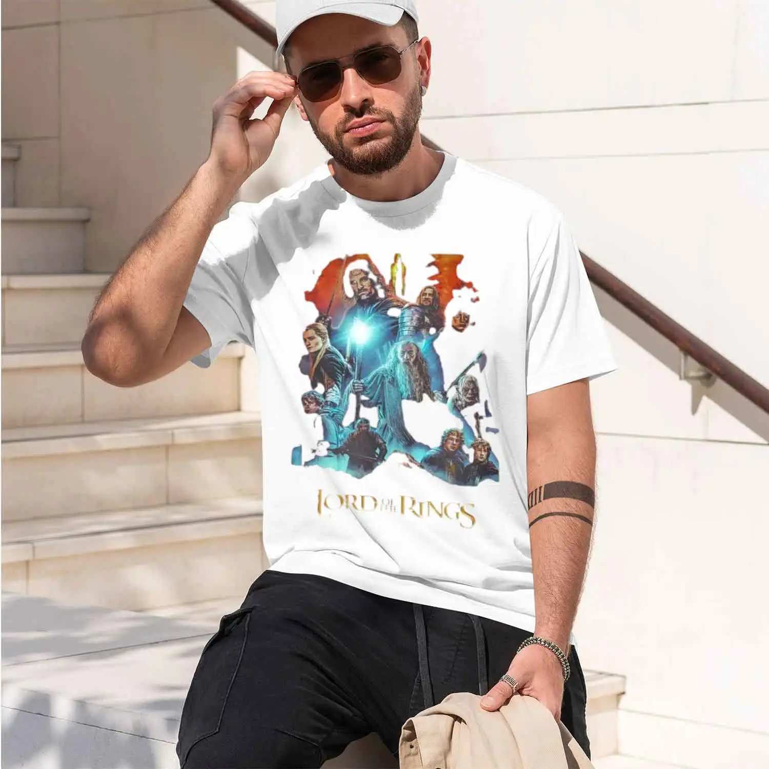 The the s - Homage Vintage Men's T-Shirt Unisex O-Ne 100% Short Sve Y2k d ular Tee 2026 New Model Men’s Short-sleeve crewneck T-
