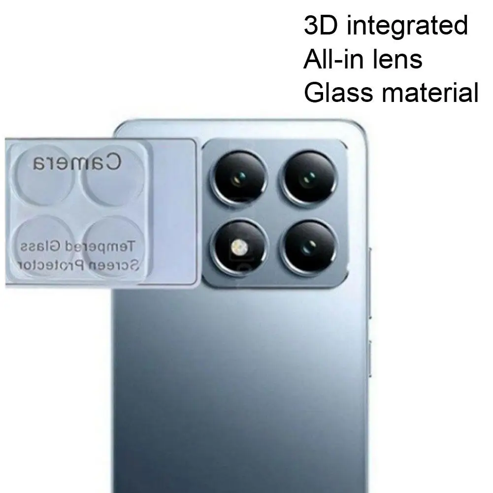   Para Xiaomi 14T/14Tpro 3D HD película templada lente película HD transmitancia antiarañazos Protector de lente antihuellas R2H1