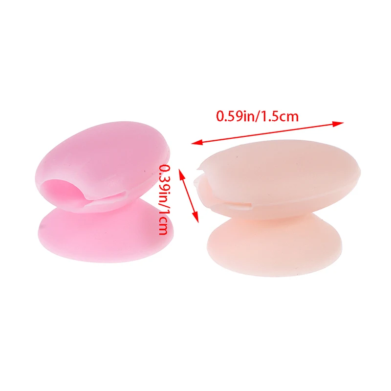 5Pcs Soft Silicone Lip Balms Lip Mask Brush with Sucker Dust Cover Lipstick Cosmetic Makeup Brushes Lipstick Brush Storage Box