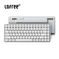 LOFREE Flow Mechanical Keyboard Wireless Quiet and Gentle Sound Keyboard Ghost Linear Phantom Swith w/Bluetooth&Wired compatible