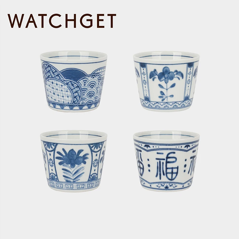 

watchget 200ml Ceramic Coffee Cup Tea Cup Coffee Mugs Porcelain Cup Cafe Home Espresso Accessories Barista Tool