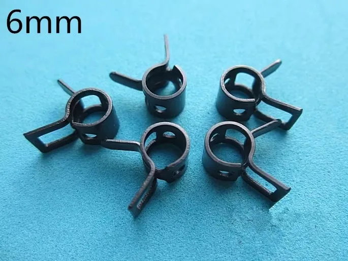 RC Model Petrol Methanol Engine Metal Fuel Line Clamps Water Hose  Flow Switch