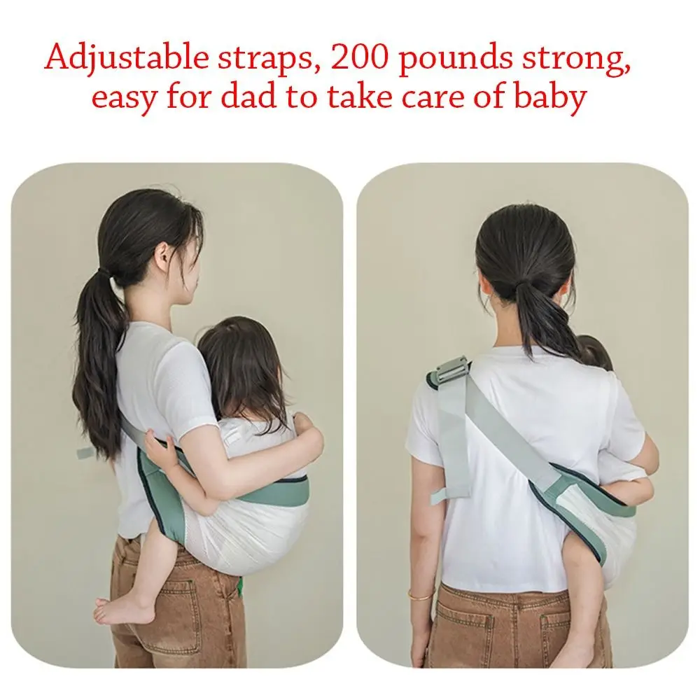 Waist Stool Toddler Carrier Free Your Hands Breathable Baby Carrying Bag Lightweight Adjustable Shoulder Strap