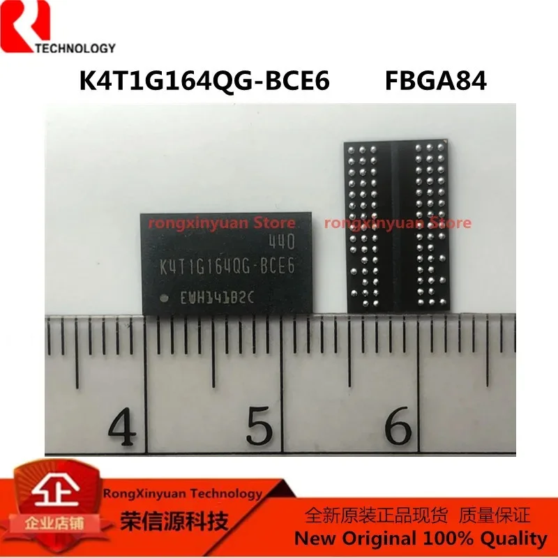 5Pcs/lot  K4T1G164QG-BCE6 K4T1G164QG  FBGA84 1Gb F-die DDR2 SDRAM  Original New 100% quality