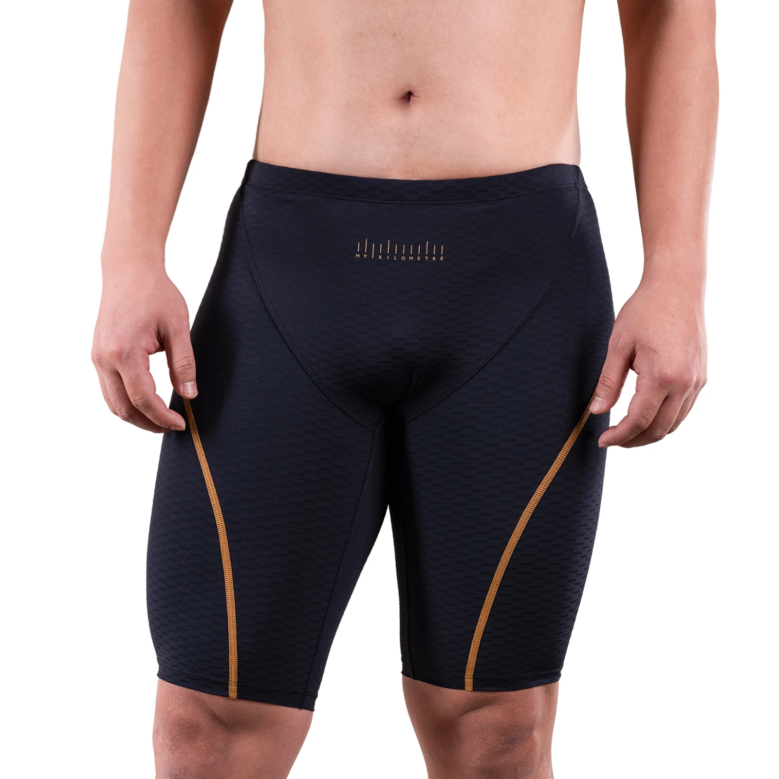 

Профессиональные плавки-джаммеры для мужчин, устойчивые к хлору, быстросохнущие, длинные, для соревнований и тренировок MY KILOMETRE