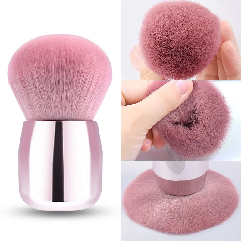 Mushroom Head Makeup Brushes Powder Puffs Cosmetic Brush for Foundation Blush Women Nail Art Duster Cleaning Brush Make Up Tools