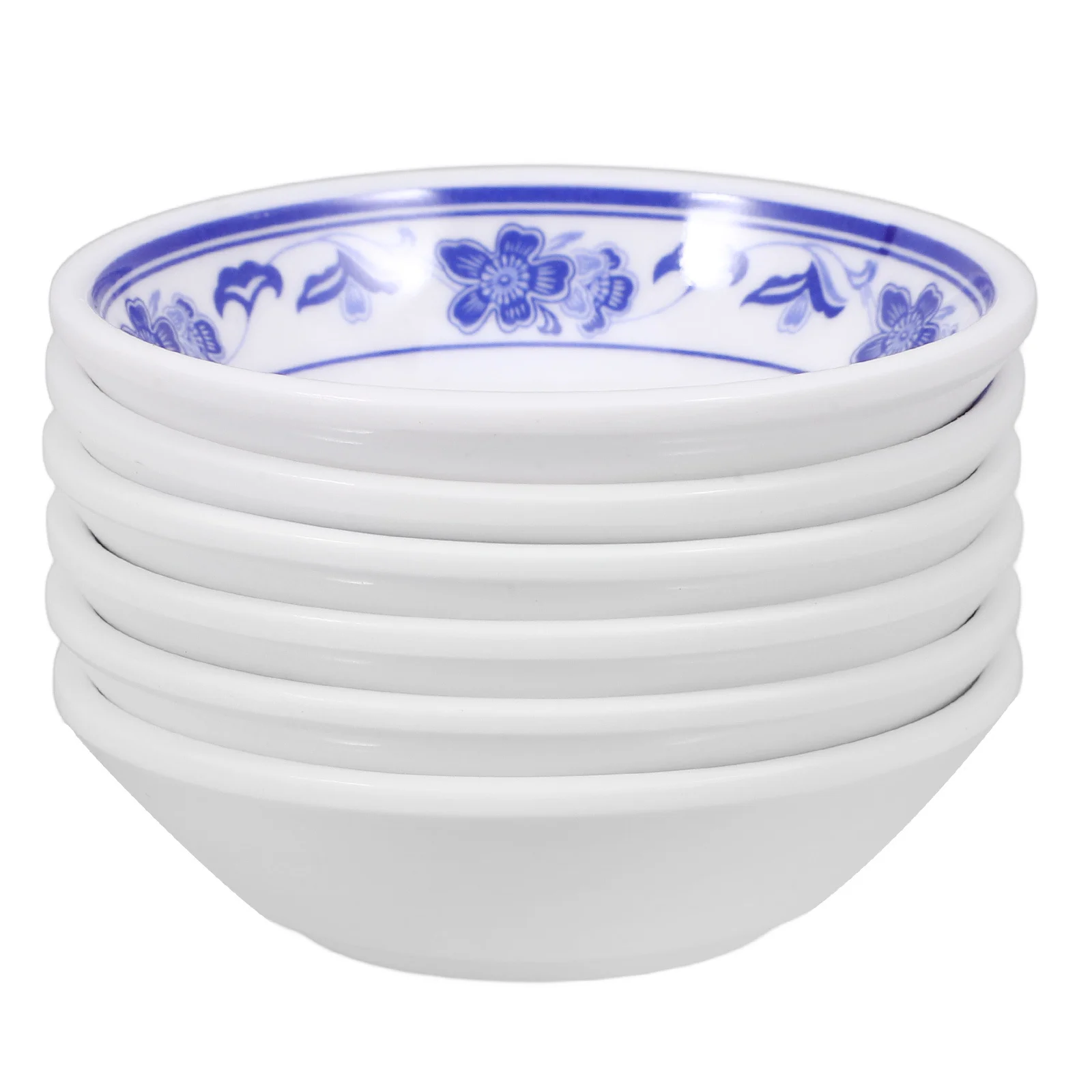 

6Pcs Dipping Dish Condiment Container Small Sauce Bowls Scratch Break Resistant Eco Friendly for Butter Olives Jellies Custards