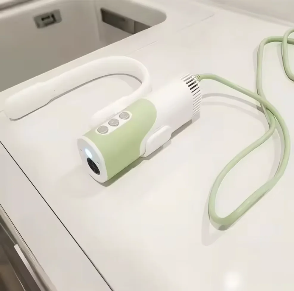 Wearable Hands-Free Pet Neck Dryer Negative Ion Smart Dog Hair Blower Quiet 3-Speed Low Noise Professional Dryer for Dog Cat