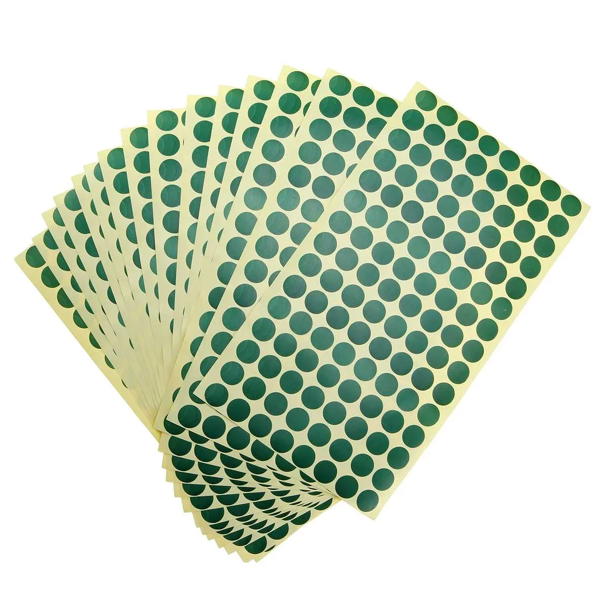 1/2/5pcs Self Adhesive Target Paster Shooting Stickers Round Patches For Training Hunting Pratice Green/Black/White 0.6