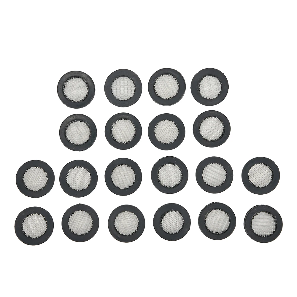 

20pcs Hose Washer Seal O Ring Hose Gasket Filter Net Shower Head Stainless Steel Washer Sealing Rings Fits Hand Held Hoses