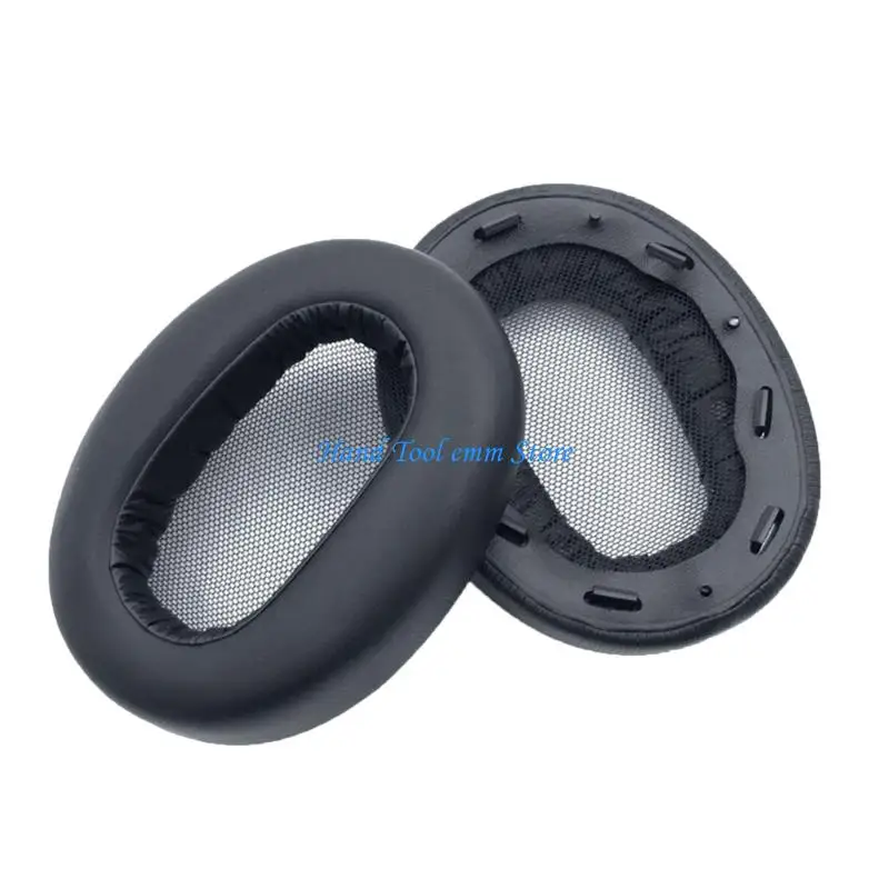 H37F Sponge Earpads for MDR-1AM2 Headset Protect Ear Cushions from Oil Stain Wear Resistant Head Beam Case Cover