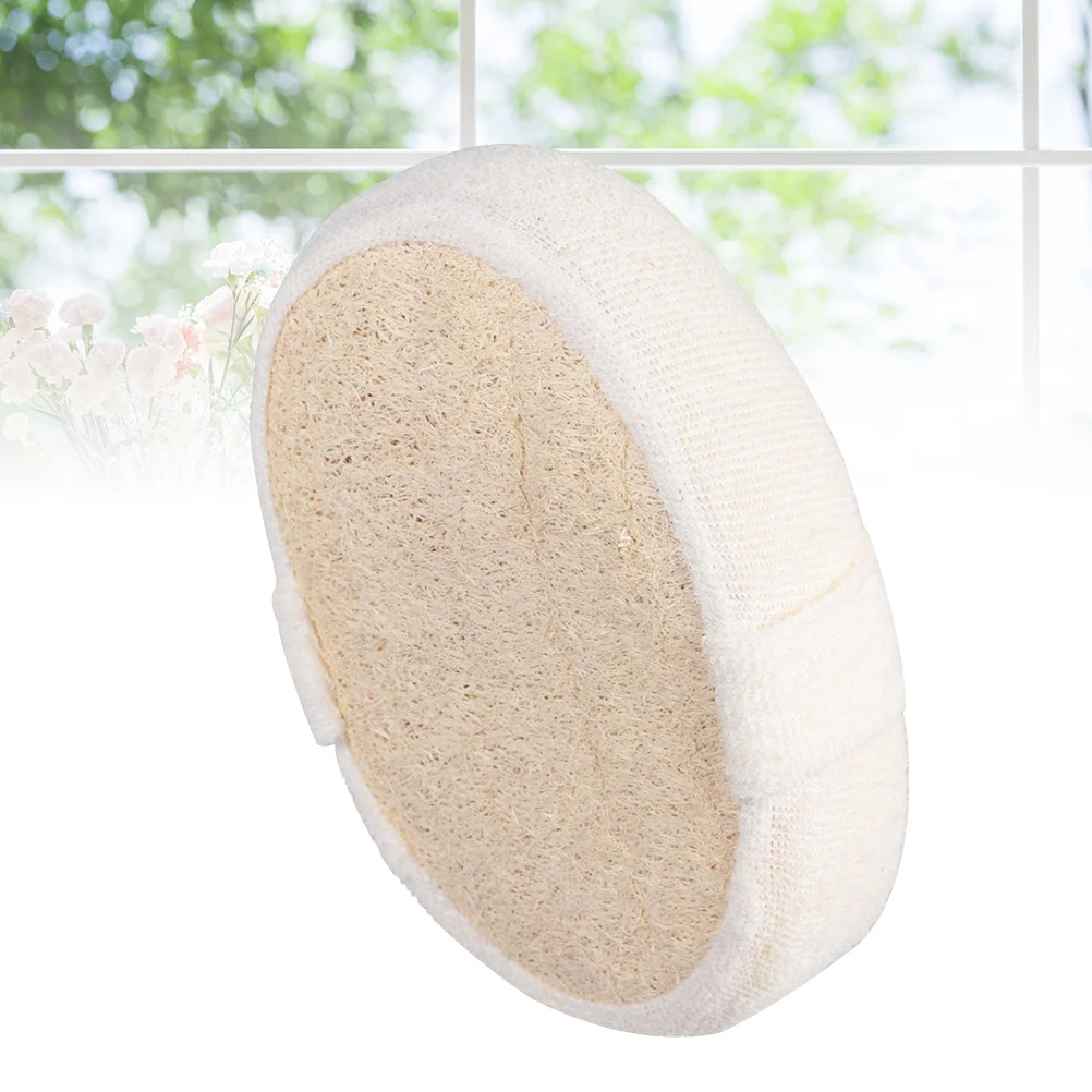 

Natural Loofah Sponge For Bath Shower Spa Exfoliating Skin Care Deep Cleaning Oval Cloth Dual-Side Hypoallergenic