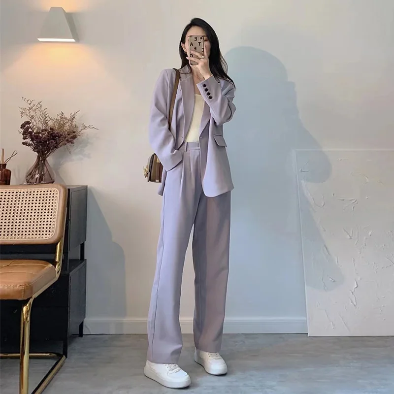 

Women Winter Coats Office Wear Woman Females Detachable Violet Weddings Draping Moda Two-Tone Artistic Shoulder-Pad Comfort Self