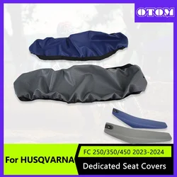 OTOM Motorcycle Seat Cover Waterproof Cushion Set Package Nonslip Gripper Soft For HUSQVARNA 2023-2024 FC FE FX TC TE TX 125-501