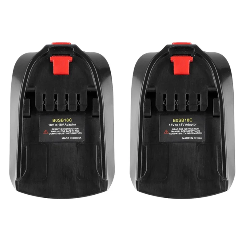 Adapter ABVT-2X Konwerter BOSB18C Do Akumulatorów Litowo-jonowych 18V BAT618 Do Domowych Elektrycznych Narzędzi Litowych