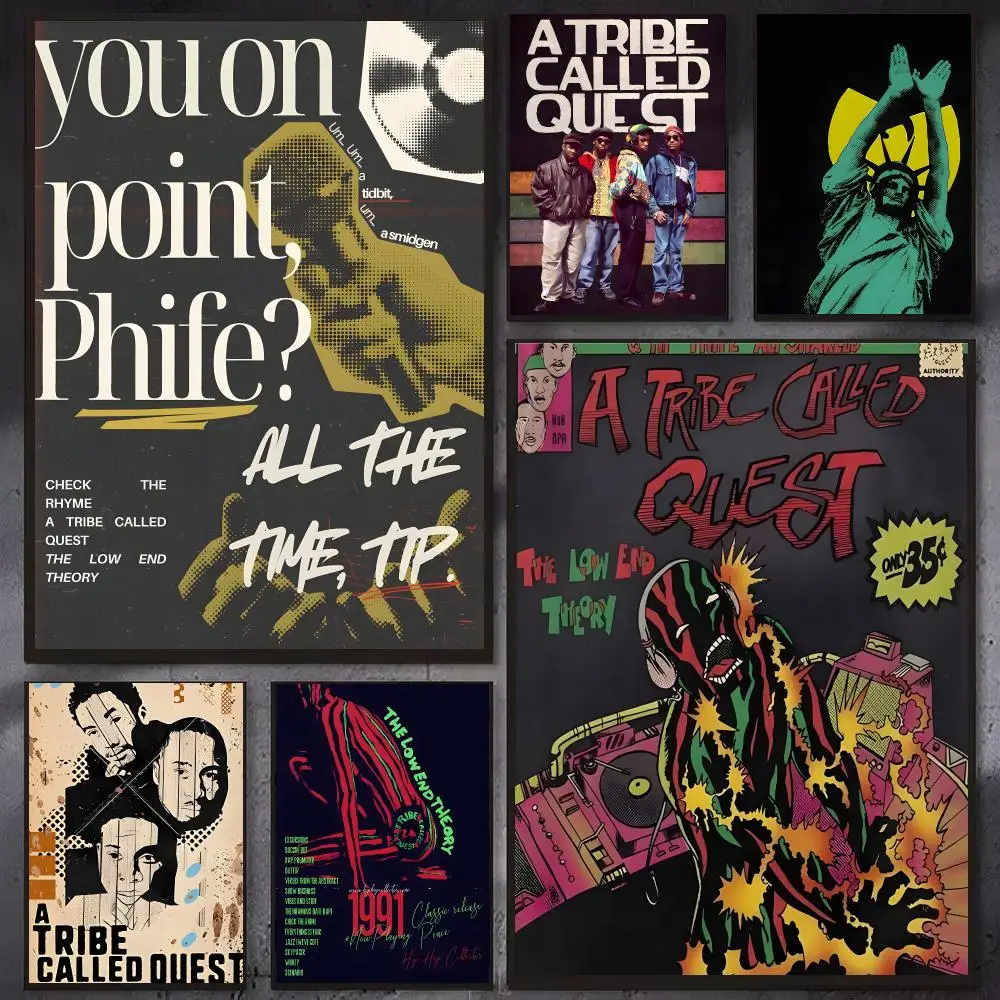 Classic band Tribe Called Quest Poster Wall Ornament Home Decor Young Decor Fans