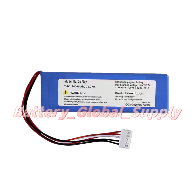 

Battery for GO Play Bluetooth Speaker 1029102 01 3000mah-