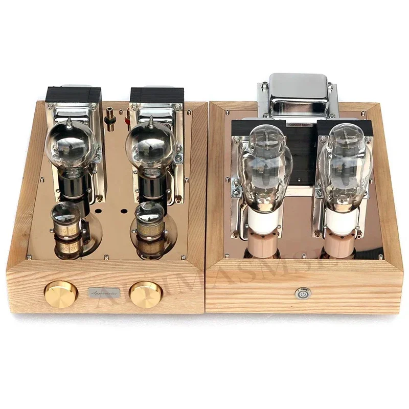 AIYIMA SMSL 717A Push 101D Split type Vacuum tube preamplifier 300B Tube Rectificat Pure manual welding Preamp Amplifier Audio