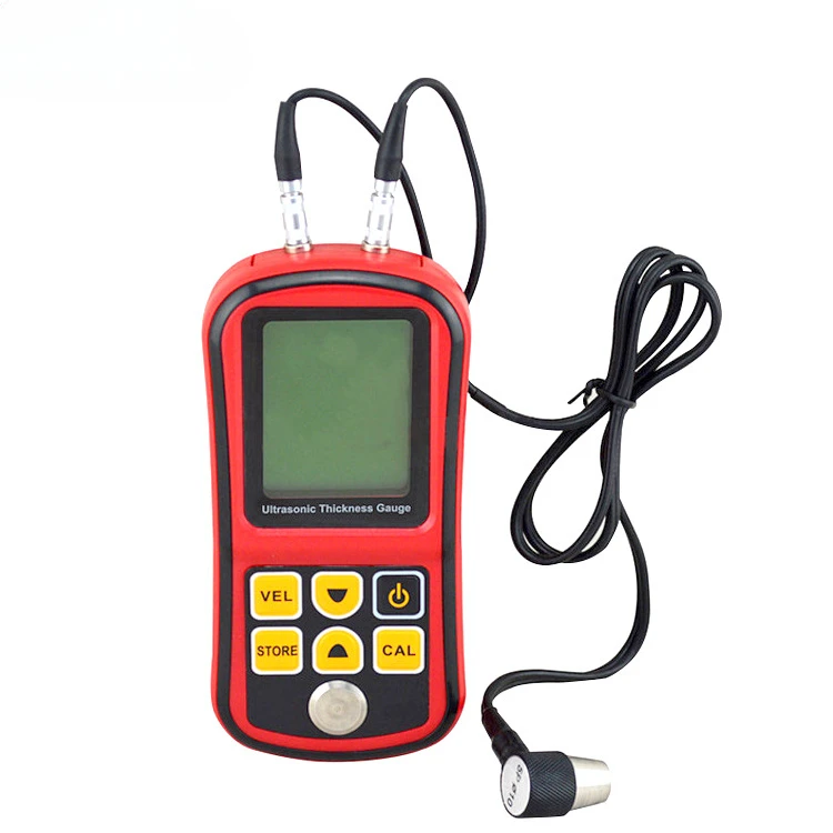 EC Handheld Ultrasonic Thickness Gauge Metal Material Thickness Measuring Instrument Steel Plate Electronic Thickness Gauge