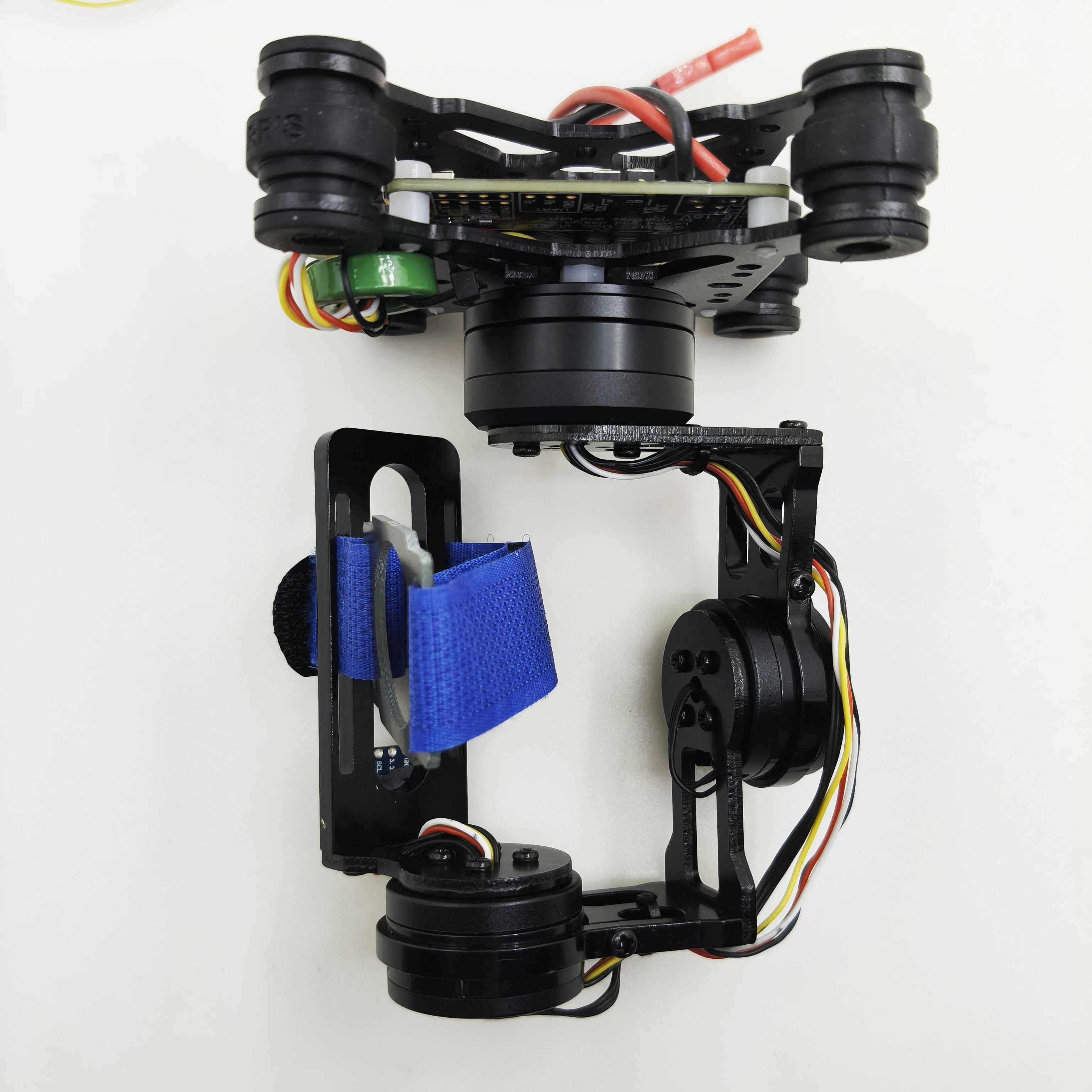 Aluminum alloy 3 Axis Brushless Gimbal Camera Mount & PWM control For Xiaomi SJ4000 Gopro 3 4 Camera DIY FPV