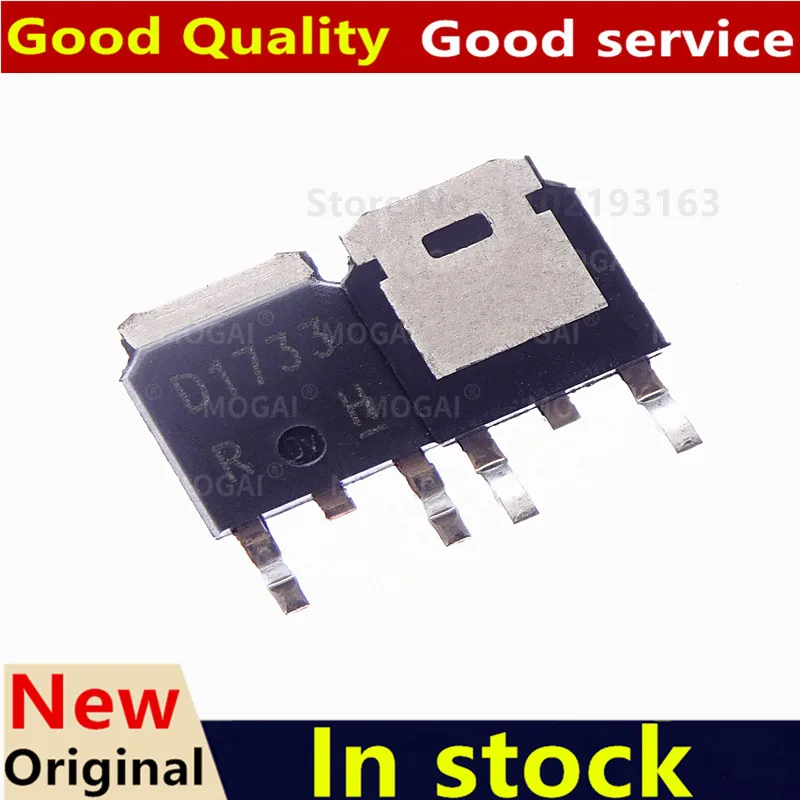 (10piece) 100% New 2SD1733 D1733 TO-252 Chipset