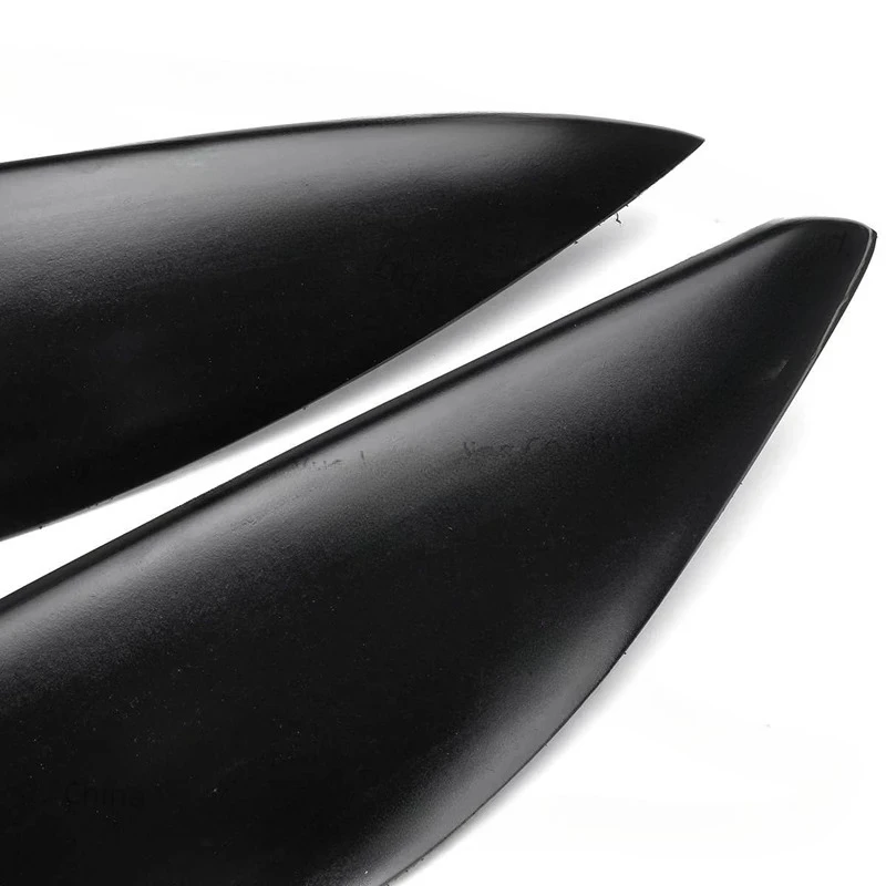 2Pcs Car Headlight Eyebrow Cover Trim Fiberglass Head Light Lamp Eyelid Sticker For Vauxhall/Opel Signum Vectra C Facelift 2006-