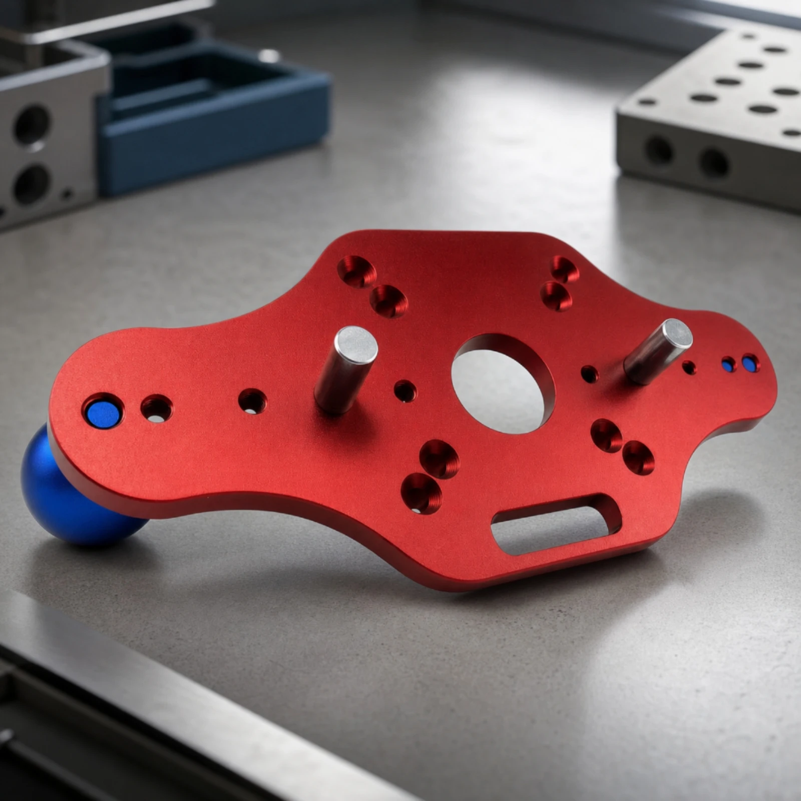Trimming Machine Bottom Plate Anodized Tool Hardware Exact Accessory Heavy-Duty for Woodworkers, Woodworking, Workshop view 5