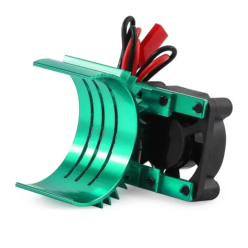 30mm Motor Cooling Fan with Aluminum Heat Sink D361 Efficient Heat Dissipation Upgrade Parts for 3650 3660 3670 540 RC Car Truck