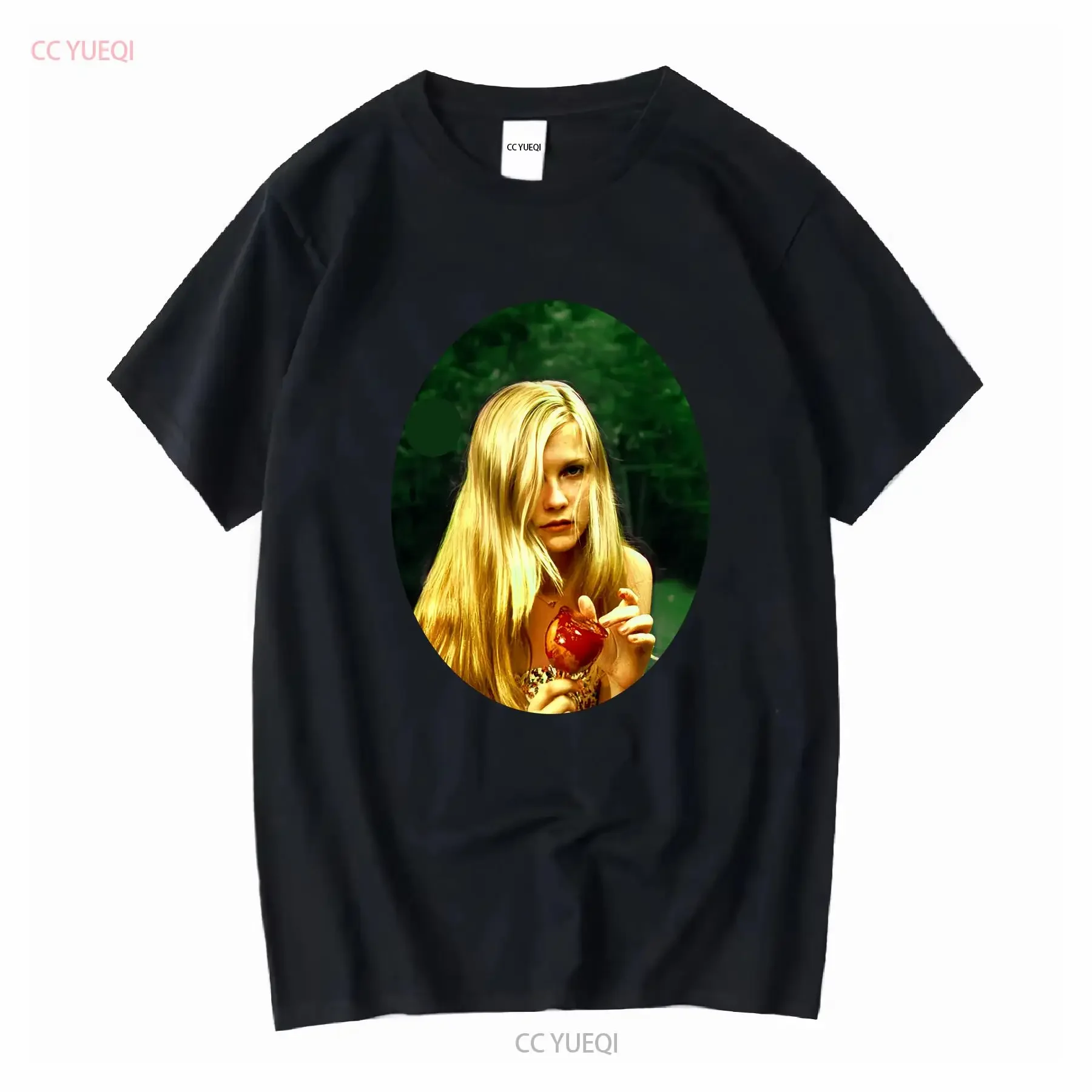 The Virgin Suicides Lux Lisbon Oval Directed by Sofia Coppola Heavy Cotton T Shirt long or short sleeves vintage Washed graphic