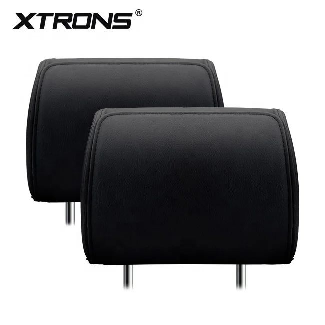 XTRONS 2X9 بوصة أسود اللون مسند الرأس شاشة سيارة مشغل ديفيدي للسيارة مع أزرار اللمس/SD/USB شاشة المقعد الخلفي للسيارة #4