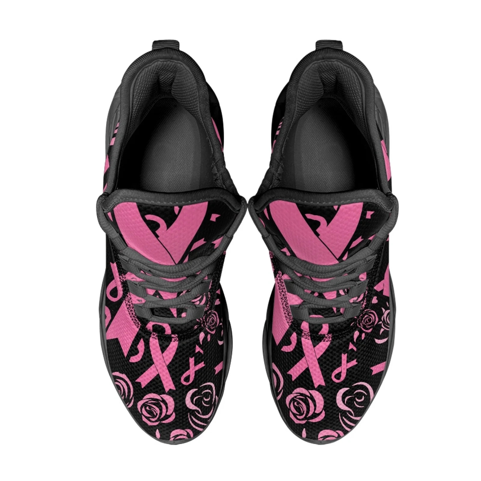 PENSTROLL Scarf Rose Men's Fashion Sneakers Men's Tennis Shoes for Student Comfortable Men's Running Shoes