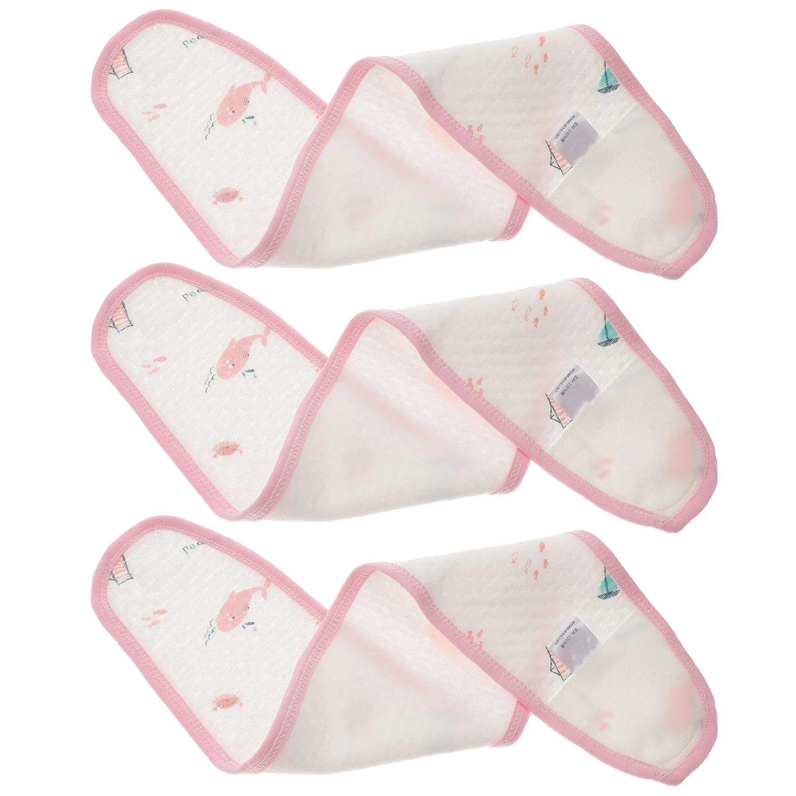 3 قطع من حزام بطن الطفل اللطيف المطبوع من القطن لحماية الدفء لحديثي الولادة في غرفة أو الليل #1