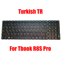 Turkish / Italian / French Laptop Replacement Keyboard For T-bao For Tbook R8S Pro Black Without Frame New