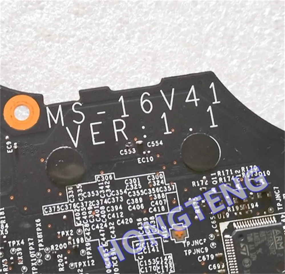 Original MS-16V41 FOR MSI GS66 Stealth 11UE LAPTOP MOTHERBOARD WITH Core I7-11800H AND RTX3060M TEST OK