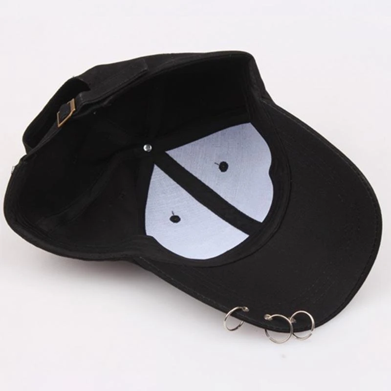 Y5GC 야구 캡 조절 가능한 크기의 크기 야외 스포츠 유니퇴크 단색 힙합 아빠 모자