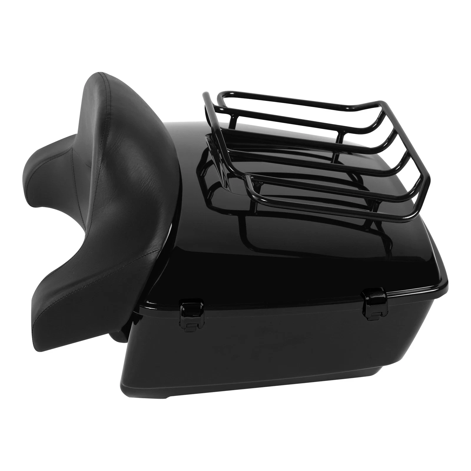 13.7" King Trunk Mount Rack Pad Fit For Harley Sport Glide FLSB 2018-Up Luggage Carrier Tailbox view 3