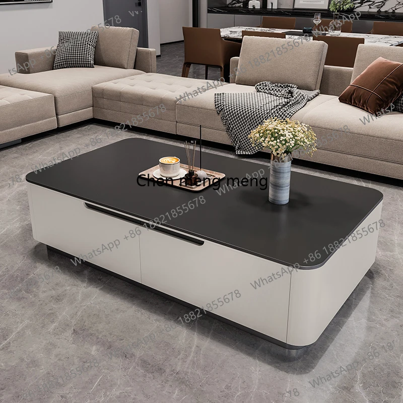 

Modern Luxury Coffee Table Nordic Design Minimalist Center Tables Storage Drawers Mesa De Centro Sala Living Room Furniture