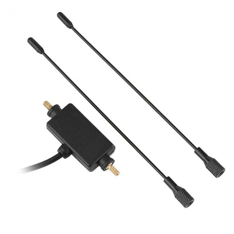 Antena de 118 pulgadas, amplificador de señal de antena de bocina con enchufe macho SMA de 433MHZ, funciona para señal de de 400