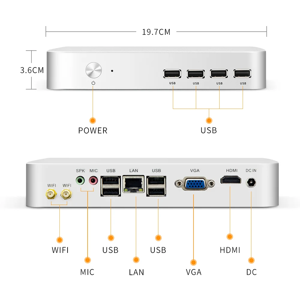 Mini PC z własnym logo, 1 TB SSD, Win11, I5 10300H/10750H, DDR4, NVMe, Micro PC, Mini Komputer, Płyta główna, Mini PC do gier