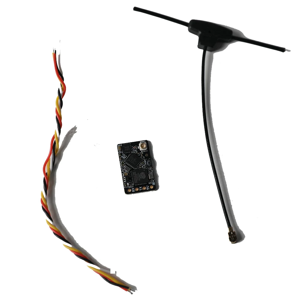 BETAFPV ELRS 2.4GHz NANO 2400 RX受信機 長距離 FPVドローン用、SX1281+ESP8285、100mW TX出力、IPEX1コネクタ、WiFiアップデート