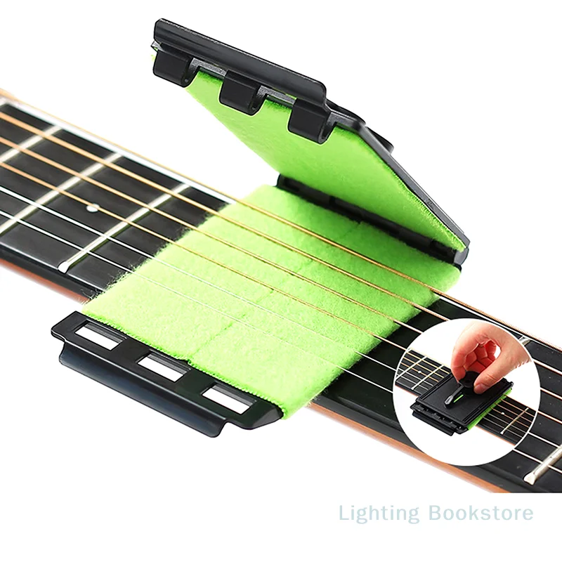 Guitar String Cleaner Clean Fretboard Cloth Tool For Maintenance And Care Of Violin, Bass, Ukulele, Electric Guitars