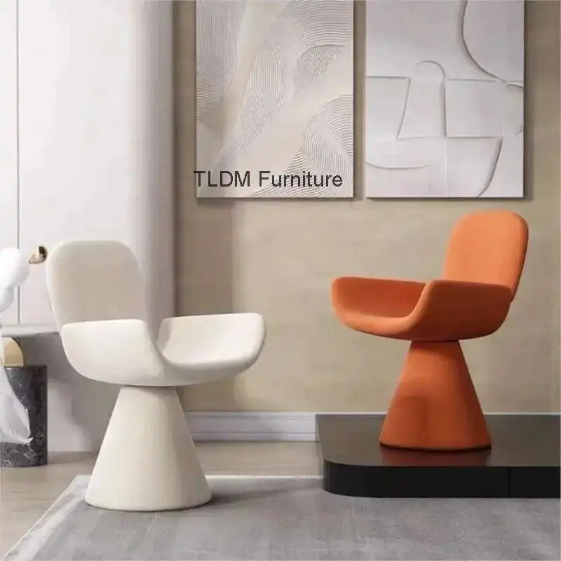 

Dressing Stool Modern Makeup Chair Can Be Swivel Light Luxury Household Dining Chair Hotel Stool Backrest Chair Sofa
