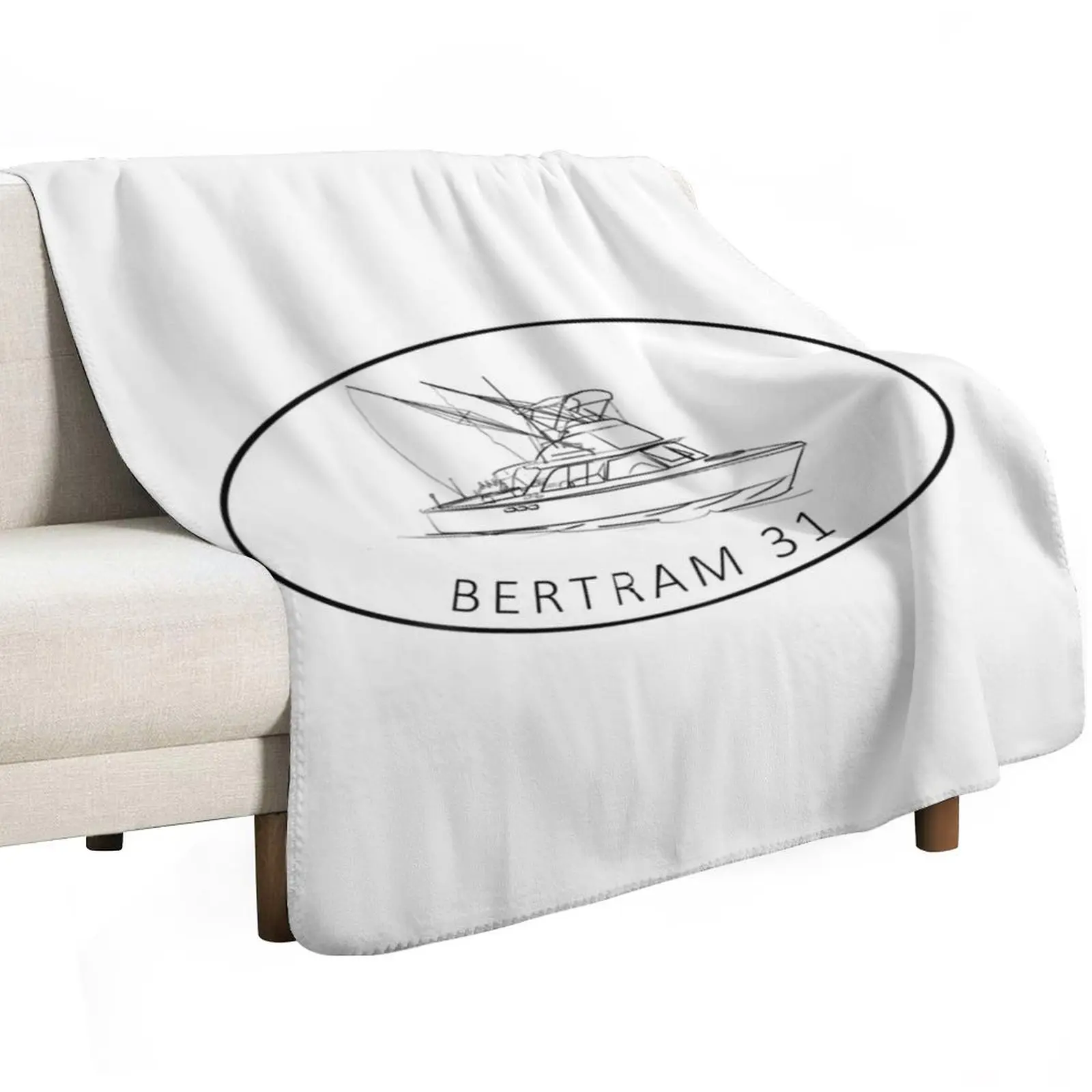 Bertram 31 Fly-bridge Throw Blanket Flannels cosplay anime Blankets For Sofas Heavy Sofa Quilt Blankets For Baby Blankets