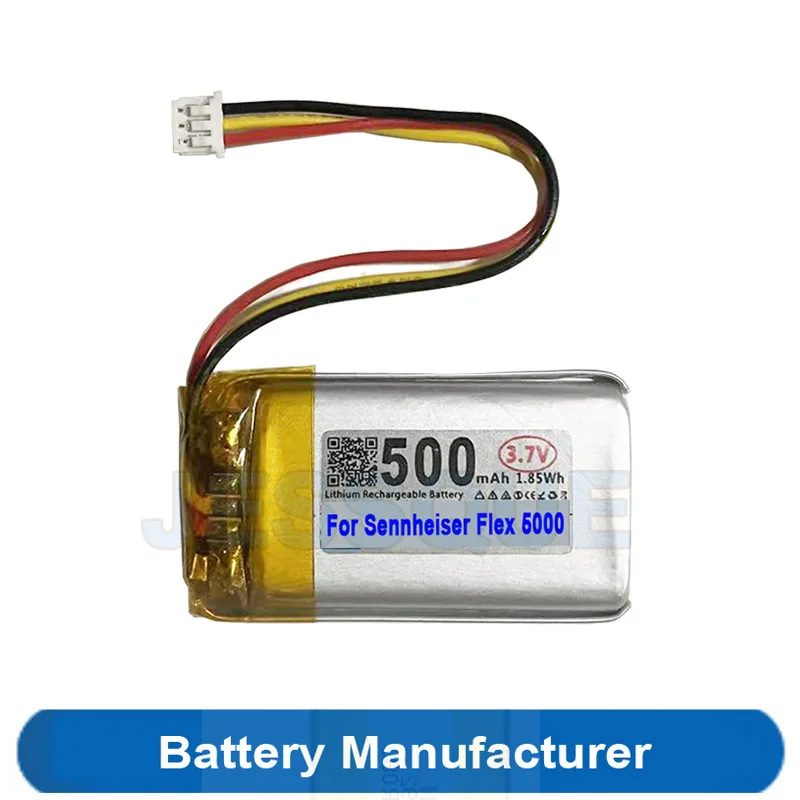

500mAh Battery For Sennheiser Flex 5000 Set 880 RS BAP 800 Bluetooth Headset