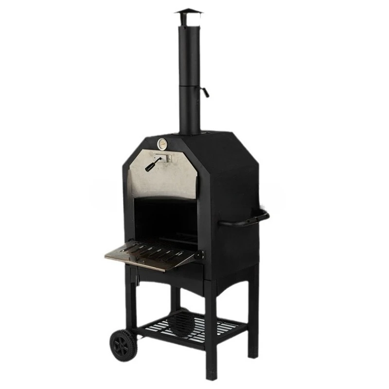 

Export Double Layer Hand Push 12 Inch Pizza Oven Stainless Steel PIZZA Oven Outdoor Dual Purpose Pizza Oven