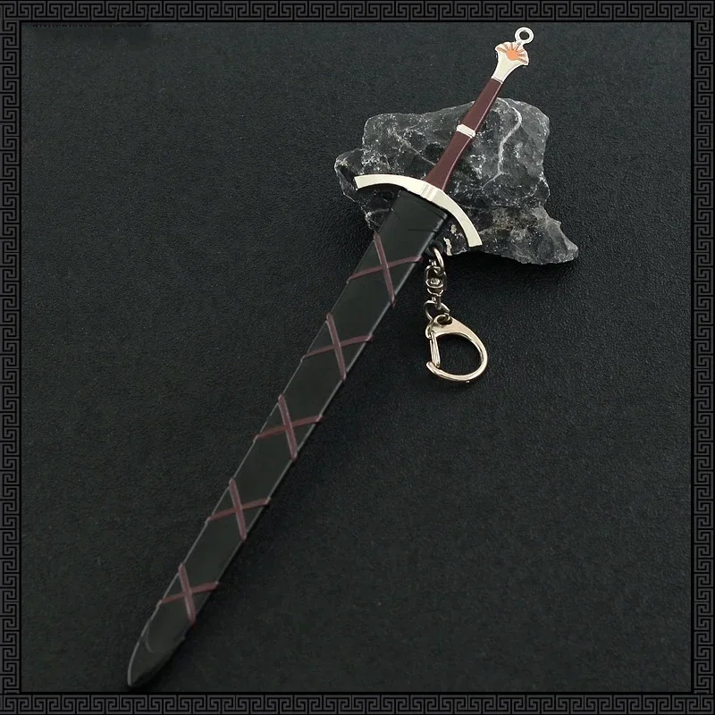 22cm Game Peripherals Sword of The Morning Arthur Dayne of Thrones 1:6 Metal Weapon Crafts Toy Model Display Collection Ornament